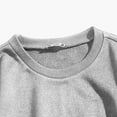 thumbnail image 4 of PENGXIANG T-Shirts Graphiques Décontractés à Manches Longues pour Femmes, Col Rond, Chandails en Molleton, Chandail-Over, Hauts pour Femmes, 4 of 6