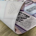 thumbnail image 5 of Ambesonne Paris Place Mats Set of 4, Eiffel Tower Love Letter, Standard Size, Multicolor, 5 of 6