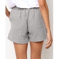 thumbnail image 3 of Durtebeua Running Shorts Summer Elastic Waist Pocketed Short Pants, 3 of 6