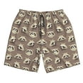 thumbnail image 5 of Goofa Raccoon Printed Mens Swim Trunks Summer Quick Dry Short Beach Swimwear Bathing Suits-Large, 5 of 9