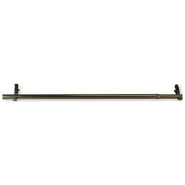 13/16 inch Curtain Rod 48-84" - Antique Brass