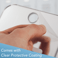 thumbnail image 3 of The Shave Well Company Unbreakable Locker Mirror with Adhesive Hook, Fog-Resistant Mirror, Undistorted Reflection, 3 of 9