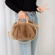 thumbnail image 3 of Bolso de peluche de otoño e invierno para mujer, bolso de calabaza, bolso plegable con forma de nube, lindo bolso de mensajero portátil, bolso esponjoso, 3 of 5