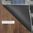thumbnail image 5 of Addison Rugs Mayfield Premium Machine Washable Transitional Geometric Black Rectangle Rug, 5' x 7'6", 5 of 6