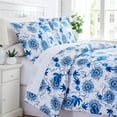thumbnail image 3 of Bright Florals Oversized Premium Collection Duvet Cover Set, 3 of 8