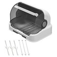 thumbnail image 5 of Baby Bottle Drying Rack Baby Bottle Organizer with Bottle Storage with Removable Drip Tray Nursing Baby Bottle Storage Countertop, 5 of 5