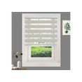 thumbnail image 1 of WYMO Zebra Blinds 63 x 32 INCH - Sheer Horizontal Blinds and Shades for Daytime and Nighttime - Light Filtering Roller Shades for Windows - Pale Grey - Manual Control Stick, 1 of 7
