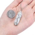 thumbnail image 3 of (C)3pcs Tree Of Life Clear Quartz Crystal Pendant Necklace Silver Wire Wrapped Gemstone Healing Point Chakra Quartz Necklace for Women Men, 3 of 5