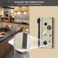 thumbnail image 5 of Yayeee Blank Wall Plate Cover 1-Gang 4.5"x2.7" Home Unused Decorative Outlet, Stripes Pattern, 5 of 7