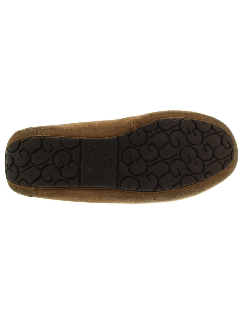 Ugg Olsen Men's Suede Wool Lined Moccasin Slippers - Walmart.com