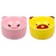 thumbnail image 1 of Small Pet Feeding Bowls Ceramic Cartoon Shape Safe And Convenient Eating 2Pcs, 1 of 3