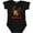 AB-Black, variant on Inktastic Merry Christmas Reindeer Boys or Girls Baby Bodysuit