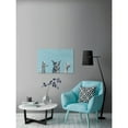 thumbnail image 4 of Marmont Hill Llama and Ostrich Groove Canvas Wall Art, 4 of 5