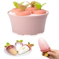 thumbnail image 1 of Ice Grid Mold 1Pc Unprecedented DIY Carrot Shaped Food Grade Home Ice Lolly Forms Pink, 1 of 7