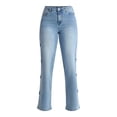 thumbnail image 5 of Madden NYC Women's Ultra 90s Fit Jeans with Embroidery, 32" inseam, Sizes 00-18, 5 of 5