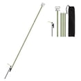thumbnail image 1 of Monopies Poste de lámpara plegable portátil para acampar Poste de linterna de aluminio plegable ligero Soporte de suspensión de luz para exteriores Palo para acampar Senderismo Pesca Jardín Barbacoa Irfora Monopies, 1 of 7