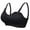 Black, variant on Womens Seamless Maternity Nursing Bra Wire-Free Nursing Bra Sleeping Nursing Bra Wirefree Breastfeeding Maternity Bralette