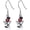 Ghost, variant on Halloween Bat Earrings for Women 925 Sterling Silver Gothic Crystal Bat Stud Earrings Vampire Bat Earrings Bat Jewelry Gifts for Women