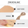 thumbnail image 3 of unbranded 50Ud De Papel Brown Para Regalos Y De En Evento, 3 of 5