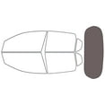 thumbnail image 2 of Rvinyl Window Tint Kit Compatible with Pontiac G3 2009 - Rear Windshield Precut Kit - 35%, 2 of 8