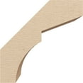 thumbnail image 3 of Ekena Millwork 5"W x 8"D x 8"H Monterey Rough Cedar Woodgrain TimberThane Knee Brace, Primed, 3 of 6