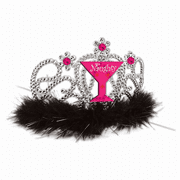 Light-Up Naughty Girl Tiara Party Accessory (1 count) (1/Pkg)
