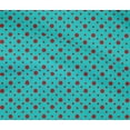 thumbnail image 4 of oneOone Cotton Flex Turquoise Blue Fabric Dots Dress Material Fabric Print Fabric By The Yard 40 Inch Wide-BM, 4 of 4