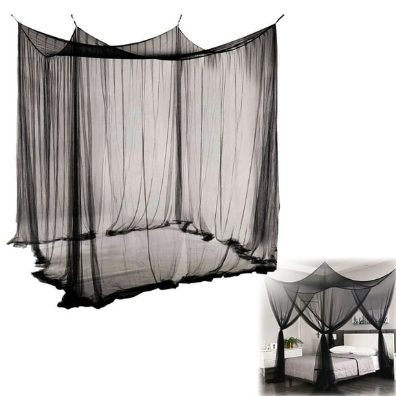 4 Corner Post Bed Canopy Bedroom Canopy Curtains Hanging Pendants For Size Bed And Large Queen Size Bed/ 4-Corner Post Bed Canopy Curtains