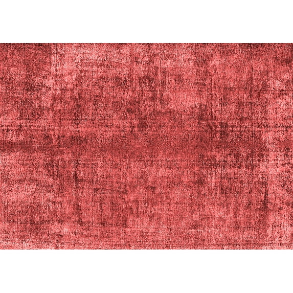 Ahgly Company Indoor Rectangle Oriental Red Industrial Area Rugs, 7' x 9'