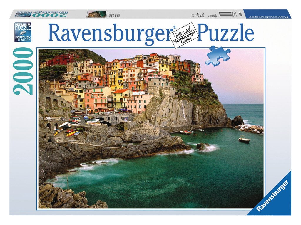 Ravensburger - 16615 | Cinque Terre Italy Puzzle: 2000 ...