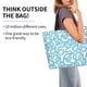 thumbnail image 2 of Fotbe Blue Snake Bolsa Tote Estética de Lona con Estampado para Mujer - Bolsa Reutilizable de Hombro Casual para Vacaciones, Compras, Trabajo y Gimnasio, 2 of 8