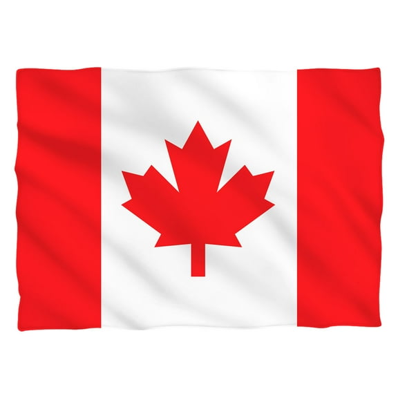 Canadian Flag Pillow Case