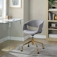 thumbnail image 4 of LumiSource Curvo Upholstered 4-Star Task Chair, 4 of 8