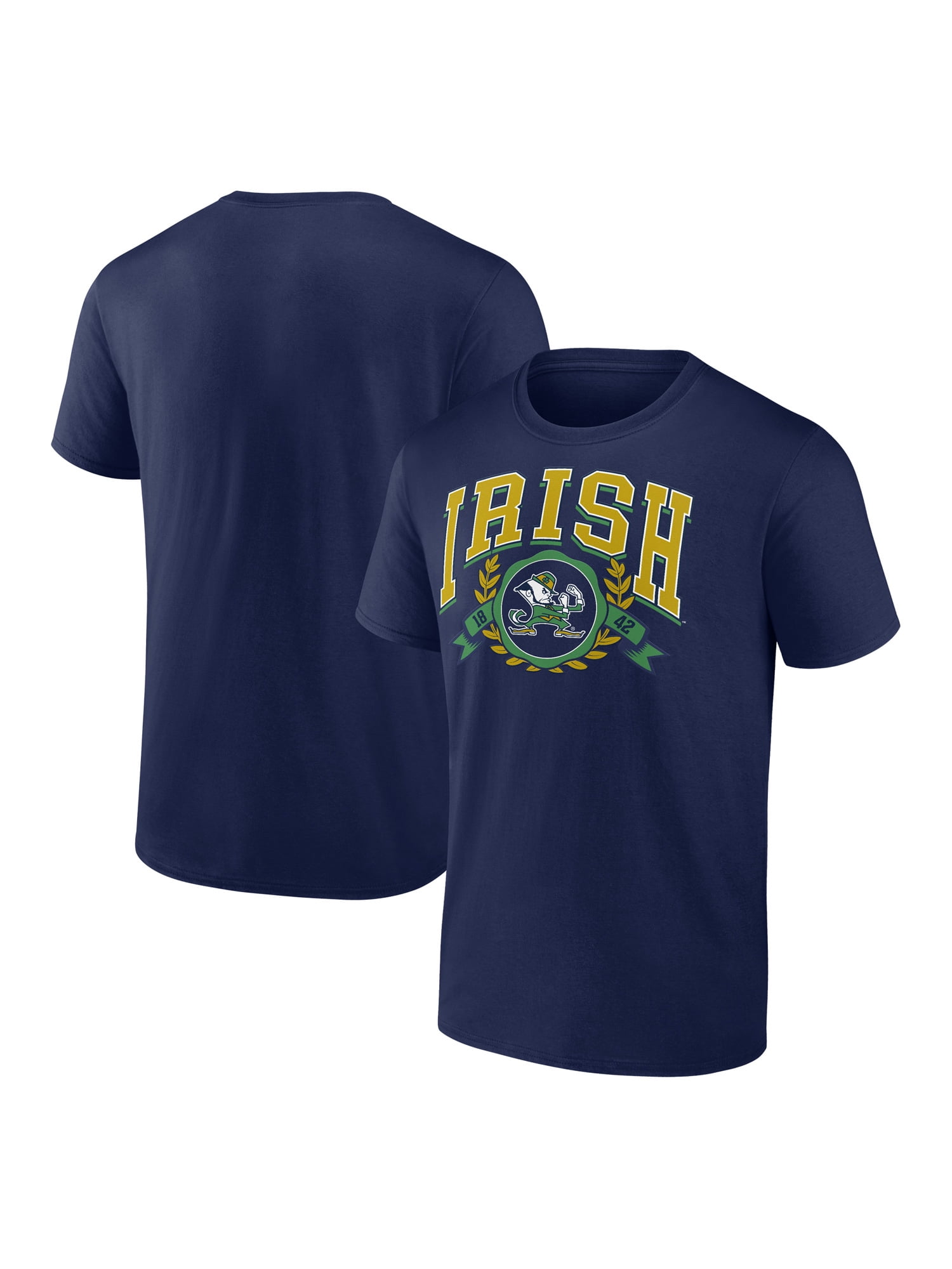 NCAA Notre Dame Fighting Irish Men's Cotton Navy Short Sleeve T-Shirt