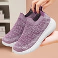 thumbnail image 6 of NOKIO Women'S Running Shoes With A Sock-Like Fit Women'S Tennis Shoes Women's Soft Orthopedic Shoes Breathable Woven Go Walking Slip On Foam Shoes Arch Support Hands Slip In Sneakers, 6 of 6