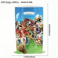 thumbnail image 4 of 40Pcs ONE PIECEAnime Cartoon Party Favor Gift Bags with Handle - Kids Birthday Goodie Bags for Candy, Themed Party Decorations Supplies, 4 of 4