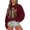 Wine, variant on Yuhangmm Halloween Sweatshirts for Women Halloween Graphic Hoodless Sweatshirt Cozy Casual Pullover for Autumn Seasonal Parties Black XXL