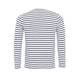 thumbnail image 2 of Premier - Camiseta Long John Manga Enrollada para Hombre (Blanco, Marino), 2 of 3