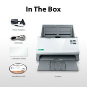 Plustek SmartOffice PS3140U High-Speed Duplex Document Scanner ,40ppm 100 Pages Feeder, Easy Setup and One Touch Scan and Save