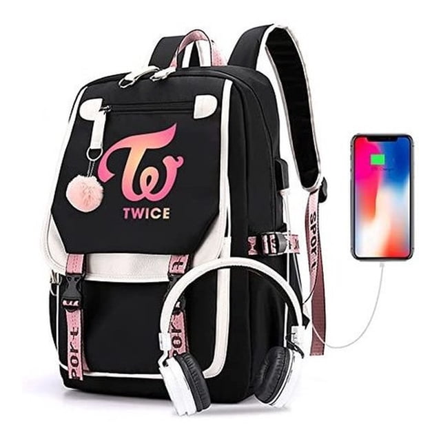 Mochila Escolar Kpop Twice, Bolsa De Libros Twice Casua esquí esquí Gafas de esquí