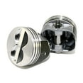 thumbnail image 4 of Speed Pro H345DCP 40 Small Block 350 Chevy SBC Flat Top Pistons Coated skirt Pistons. +040" over size or 4.040" Bore diameter., 4 of 4