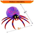 thumbnail image 3 of DeeKom Halloween Inflatable Decorations Outdoor 8' Spider Blow up Decor with Magic LED Light Lawn Yard Garden for Party Celebration Festival, 3 of 7