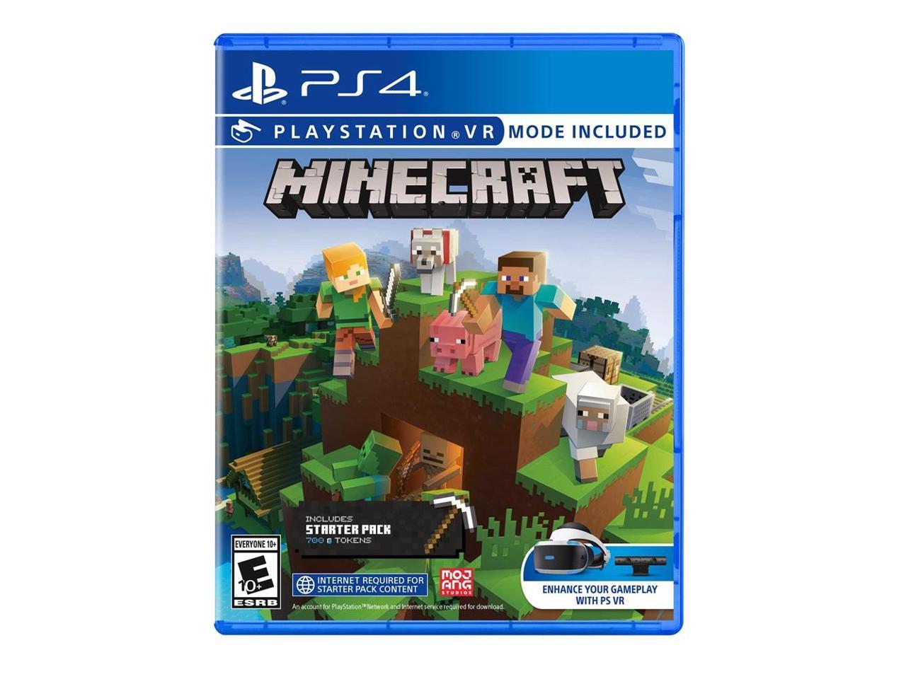 Colección inicial de Minecraft, PlayStation 4, PlayStation VR 4