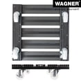 thumbnail image 6 of Wagner design yourself 15.4" Gray Wood Plastic Composite Square Plant Caddy, 6 of 6