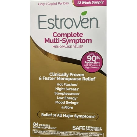 Estroven Complete Menopause Multi-Symptom Relief  Hormone Free  84 ct