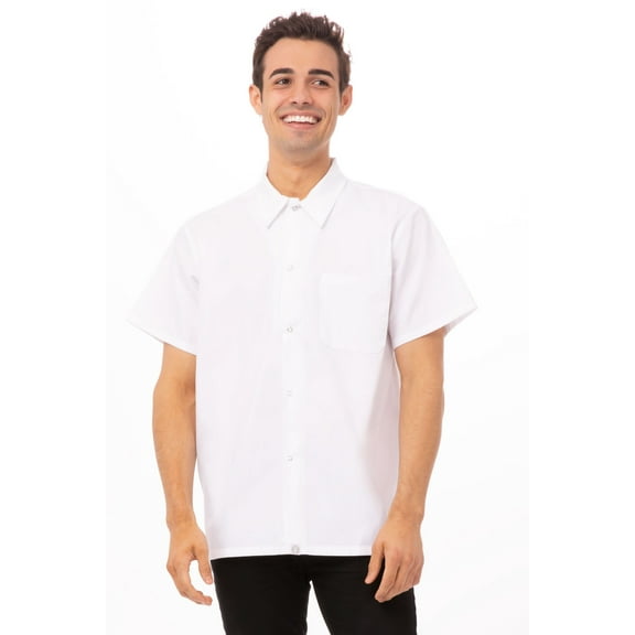Chef Works Mens Utility Cook Shirt (SHYKWHTXL)