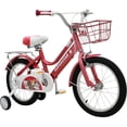 thumbnail image 1 of Bicicleta Infantil Little monkey Roja Rodada 16 Con Canasta, 1 of 4