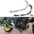 thumbnail image 2 of Motorcycle Exhaust Pipe Modified System Muffler For Yamaha MT03 MT-03 YZF R3 R25 YZF-R3 YZF-R25 Front Link Pipe, 2 of 3