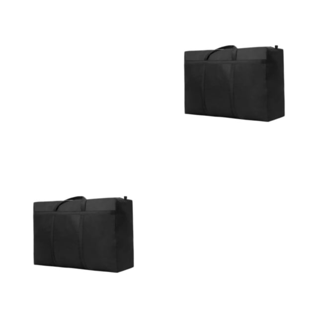 kurtrusly Oxford Bag With No Loose Thread Tear-resistant And Durable Easy To Carry black-105L 2Set
