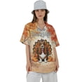 thumbnail image 4 of Happy Thanksgiving Basset Hound Turkey Costume Pumpkins Autumn Leaves Hawaiian Shirt Breathable Summer Unisex Merch Bassets Dog Breed Lovers Gifts Idea - 13014, 4 of 6